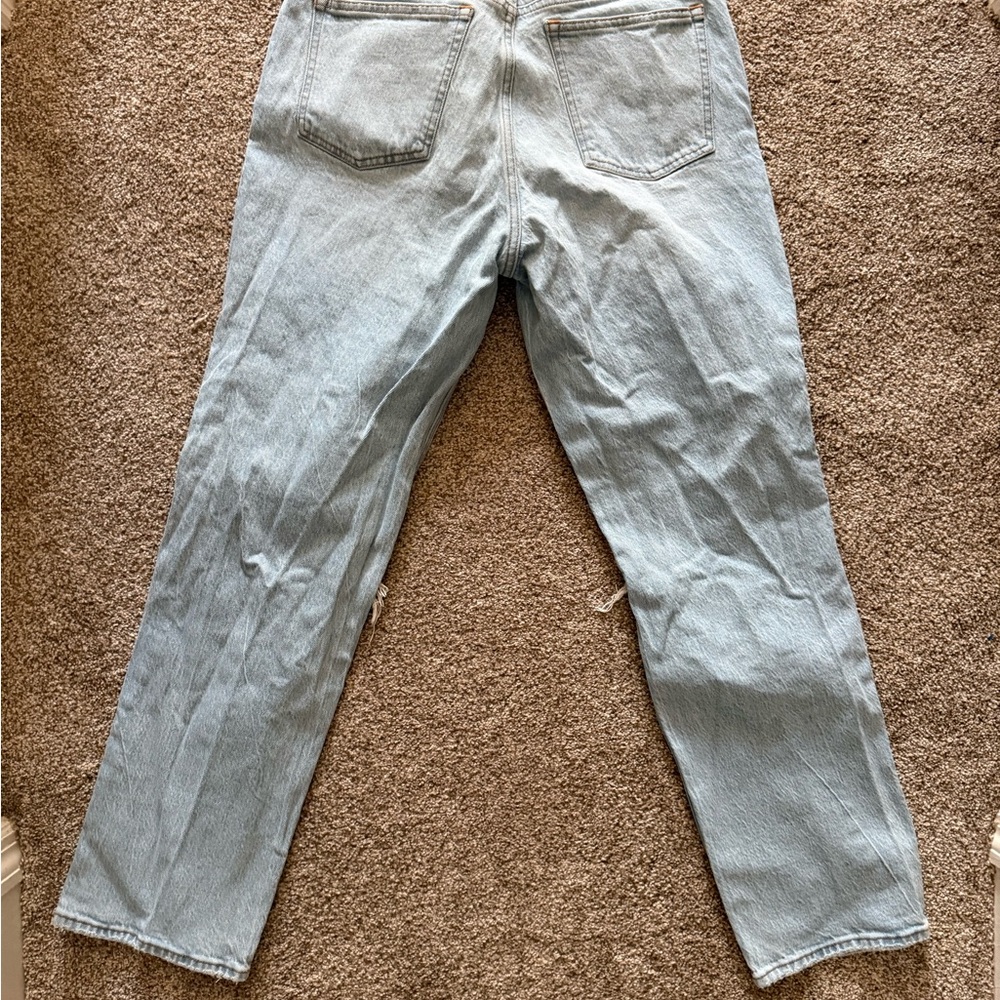 Abercrombie & Fitch the 90s straight Mid Rise Jeans - Picture 3 of 3